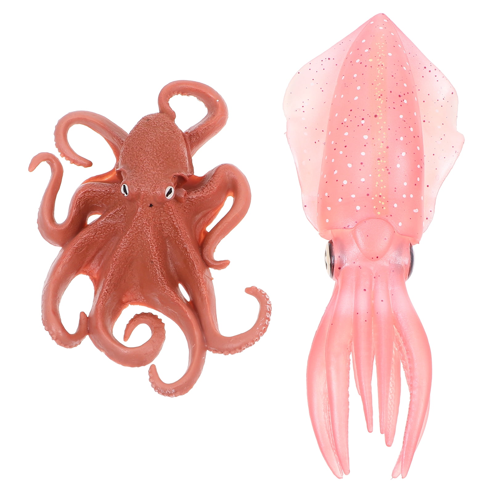 Lot of 4 Nature Octopus Growth Cycle Child Education Learning Teaching Toy 