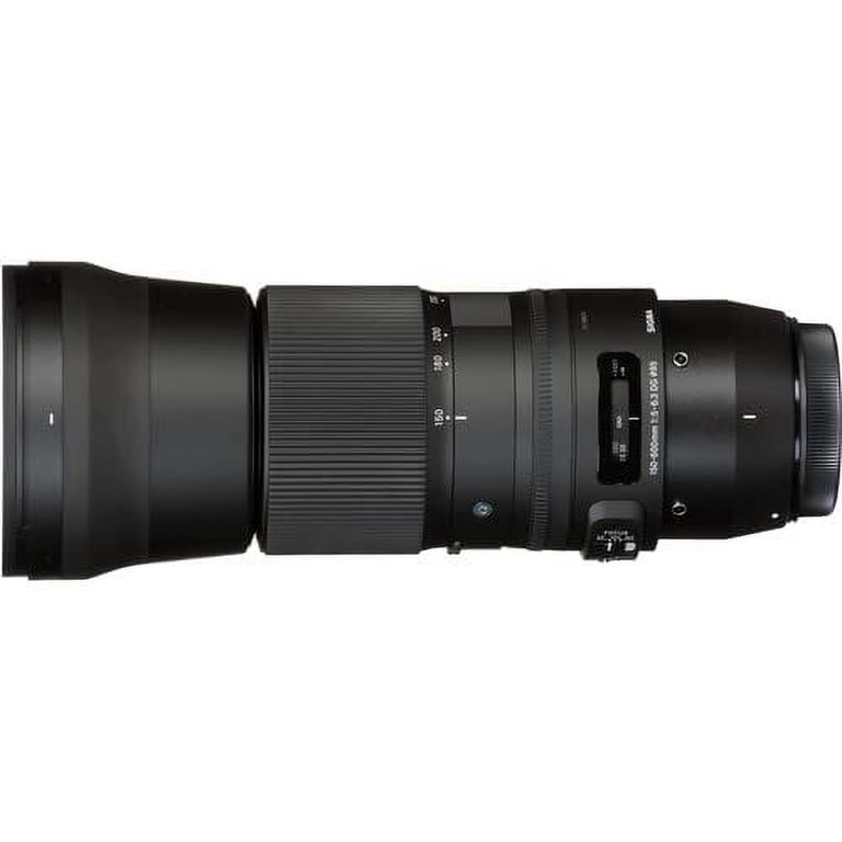 Sigma 150-600mm F/5-6.3 DG OS HSM Contemporary Lens for Canon EF W