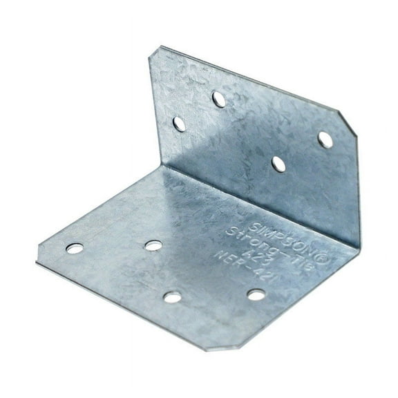 Simpson Strong-Tie 2 in. W X 2.8 in. L Galvanized Steel Angle