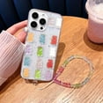 thumbnail image 1 of Cute Phone Cases Cute Transparent Phone Case para 16 + 16 Pro 16 Max Super Kawaii Bear Fun Soft Protector Phone Case Cover Teléfono Claro, 1 of 8