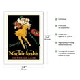 thumbnail image 2 of Mackintosh’s Toffee de Luxe - a Tradition Worth Sharing - Vintage Advertising Poster by Jean d'Ylen c.1930 - Bamboo Fine Art 290gsm Paper Print (Unframed) 24x32in, 2 of 4