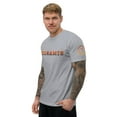 thumbnail image 3 of DUNAMIS Fitted T-shirt (Heather Grey, S), 3 of 4