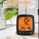 thumbnail image 3 of Termómetro de alarma de alta y baja temperatura para interiores y exteriores con pantalla HD-Negro Adepaton CPB-US-YYM85-2, 3 of 5