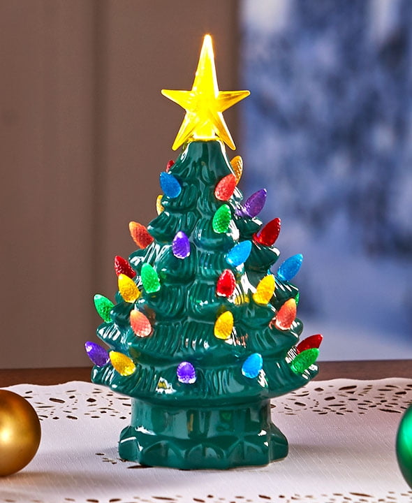 The Lakeside Collection Small Tabletop Christmas Tree Green