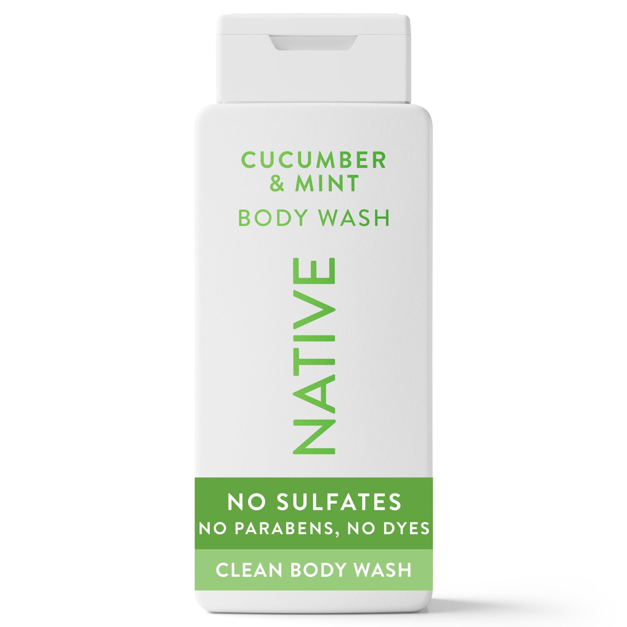 Native Body Wash for Women & Men, Cucumber & Mint, 18 fl oz