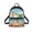 Capybara Beach Print, variant on Eheartsgir Cute Axolotl Ocean Pattern Travel Backpack Practical Mini Backpack for Hangouts Outing, Polyester Lightweight Small Backpack
