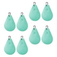 thumbnail image 1 of Almencla 8 Pieces Pool Cover Weights with Hooks PVC Thick for Antifreezing Protection Green, 1 of 8