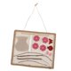thumbnail image 5 of De Hechas Naturales Pintura Jardín Casero Decorativo Colgante De Pared Ornamento De Macramé Artesanal Para Niños BLESIY pintura de palo de madera natural, 5 of 8