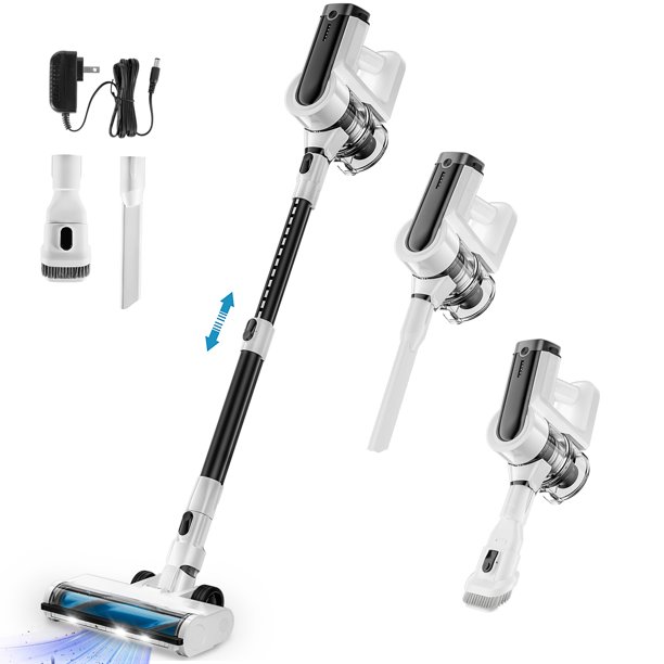 MOOSOO Cordless Vacuum Powerful Suction 4in1 Stick Vacuum S2