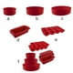 thumbnail image 3 of Molde de silicona para pasteles Injueey horno microondas resistente al calor Type8 NO8, 3 of 6