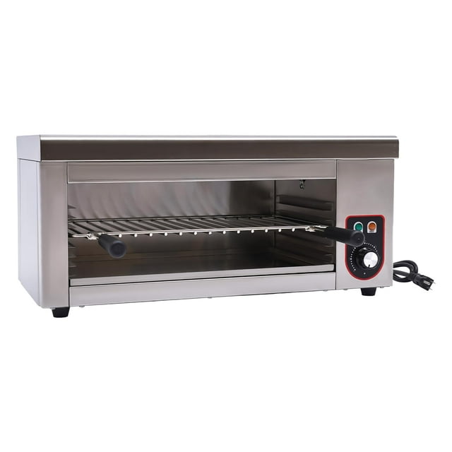 Salamander Broiler Countertop Grill 2000W Electric Cheesemelter Raclette Cheese Melter Broiler Burner BBQ Grill Grilling Home Commercial Kitchen Wall-mounted Salamander Oven