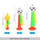 thumbnail image 4 of Juguete para juego de fútbol, trompeta, corneta, para aficionados al fútbol, 4 of 8