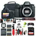 thumbnail image 1 of Canon EOS 6D Mark II DSLR Camera (1897C002) + 64GB Memory Card + More(International Model), 1 of 8