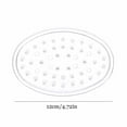 thumbnail image 6 of Bicoasu Storage Clearance Plastic Soap Holder Bar Holder Tray Clear Plastic Oval Bath Soap Rack for Bathroom & Kitchen Buy 2 Ship 3, 6 of 6