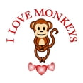 thumbnail image 2 of CafePress - Monkey - Rectangle Magnet, 2"x3" Refrigerator Magnet, 2 of 3