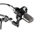 thumbnail image 4 of Kit de micrófono de condensador de grabación de estudio de radiodifusión profesional con parabrisas de micrófono, 4 of 7