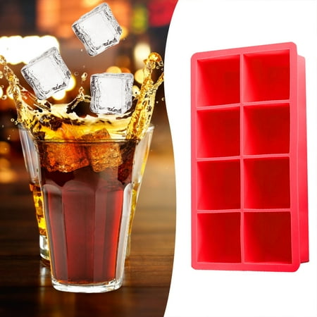 

8 Lattice Ice Lattice Mold DIY Creative Refrigerator Ice Box Ice Reusable Silicone Mold Ice Cube Mold TANGNADE