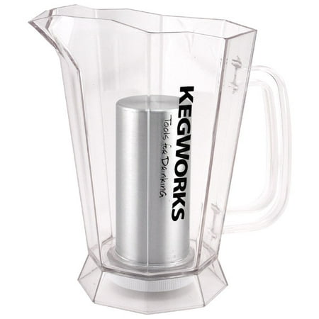 Pro Ice Pitchers Kit - Polar Beer Pitcher with Ice Core - 60 oz