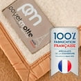 thumbnail image 3 of Poyet Motte Aubisque Heavyweight 100% Wool All Natural Blanket, King Size, Doe/Natural, 3 of 3