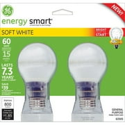 GE Energy Smart Bright From The Start CFL Bulbs, 6 Bulbs