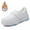Blue-Plush Lined, variant on Women Nurse Shoe Winter Warm Work Shoe Plush Lined Slip-On Lightweight Comfortable Sneaker