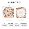 thumbnail image 4 of Kdxio Chair Seat Covers Western Desert Nature Landscape Print Chair Covers for Dining Room Square Washable Chair Protector Seat(Six Piece), 4 of 5