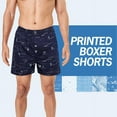 thumbnail image 6 of Badger Smith - Men's Boxer Shorts, Comfortable Cotton Boxers, 100% Cotton Print Multicolor Boxers for Men, Multi Pack, 2X Large, 6 of 12