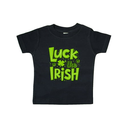 

Inktastic St. Patrick s Day Luck O the Irish Shamrock Replacing O Gift Baby Boy or Baby Girl T-Shirt