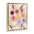 thumbnail image 4 of Stupell Industries Eyeshadow Makeup Palette Beauty & Fashion Painting Gold Floater Framed Art Print Wall Art, 17 x 21, 4 of 10