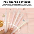 thumbnail image 3 of Ball Point Pens Clearance, Cap Pen Shaped Adhesive Pen Wholesale Student DIY Drying Washable Color Stickers Hand Account Point Adhesive Pen 10ml, Back to College, 3 of 9