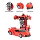 thumbnail image 5 of 2 en 1 coche Diecast juguete deformación de una tecla transformar coche Robot juguete niños regalo JShteea El nuevo, 5 of 6