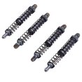 thumbnail image 1 of RC Damper Set, 90mm Accuracy Fit High Strength RC Car Shock Absorbers with 8 Spare Springs for 1/10 Scale Models Gold,Ti Color, 1 of 7