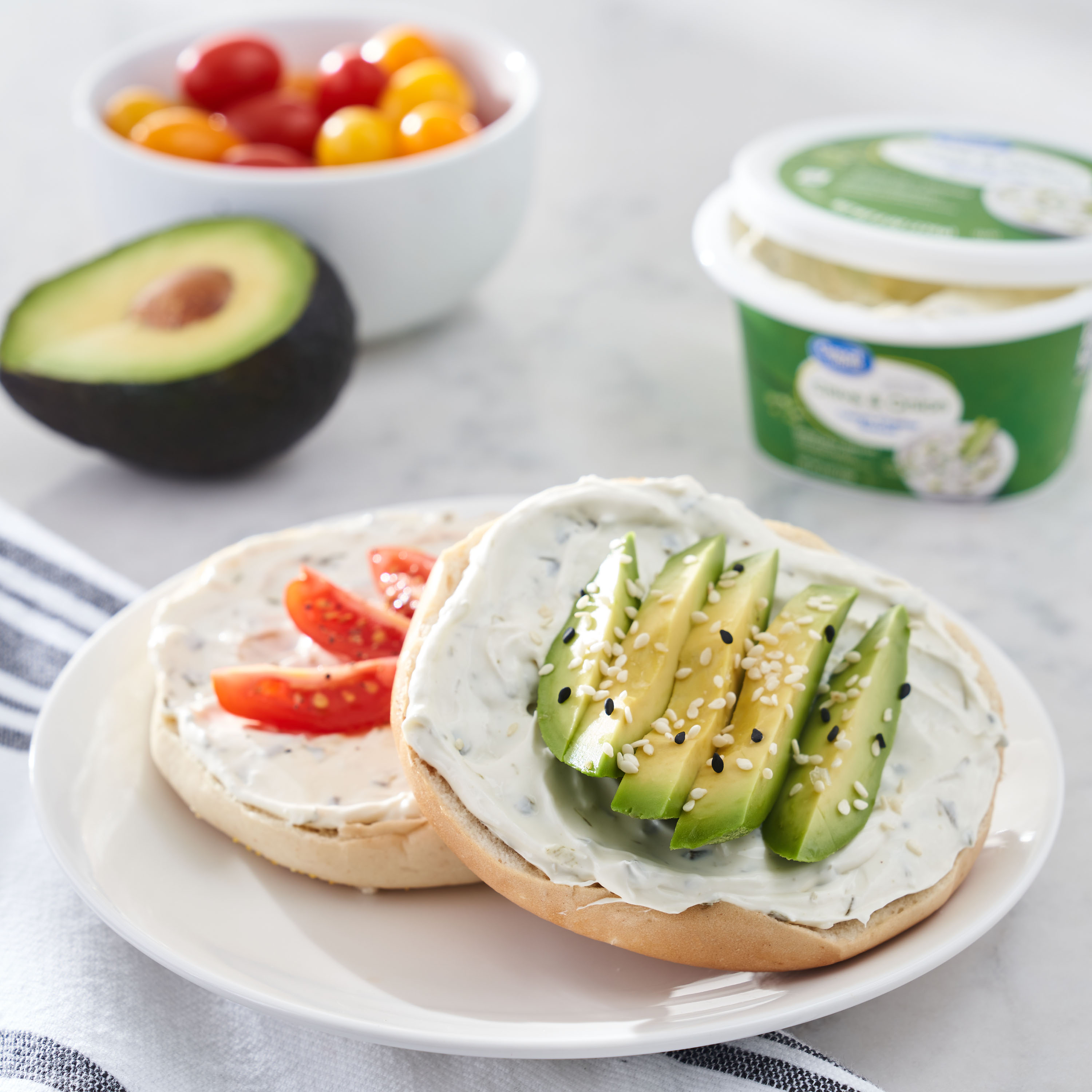Great Value Chive & Onion Cream Cheese Spread, 8 oz Tub - image 2 of 7