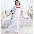 thumbnail image 4 of Kigurumi-Conjunto de pijamas cálidos para adultos, mono de animales de gato gris, pijama de Cosplay, disfraz de dibujos animados, monos para fiesta de Navidad y Halloween, 4 of 4