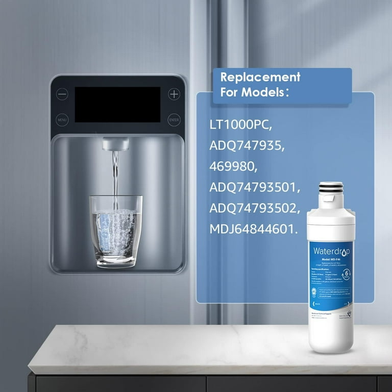 Waterdrop LT1000PC® ADQ747935 MDJ64844601 NSF Certified