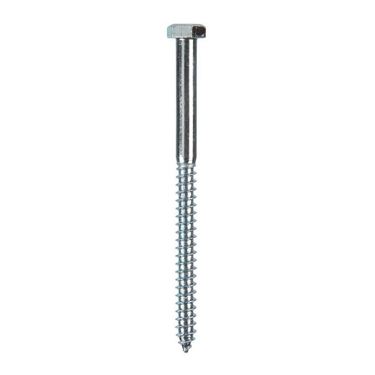 Hillman 7/16 in. D X 2-1/2 in. L Heat Treated Zinc Steel Hex Head Cap Screw 50 pk Hillman 7/16 in. D X 2-1/2 in. L Heat Treated Zinc Steel Hex Head Cap Screw 50 pk