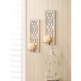 thumbnail image 2 of Lámpara de pared Accent Plus Deco con espejo con vela (juego de 2), 2 of 3