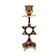thumbnail image 2 of Candelabro de metal, adorno decorativo de estilo europeo, soporte para velas para centro de mesa, decoración para comedor, aniversario, 2 of 9