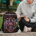 thumbnail image 6 of Power Rangers Backpack 17 Inch Shoulder Bag Sturdy Laptop Backpack Daypack for Men Women Travel School, 6 of 8