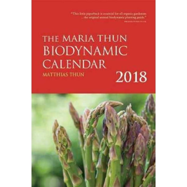 MARIA THUN BIODYNAMIC CALENDAR