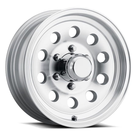 Sendel S20 15" 6-Lug Boat Camper RV Trailer Wheel Rim Silver Machined (QTY 1)
