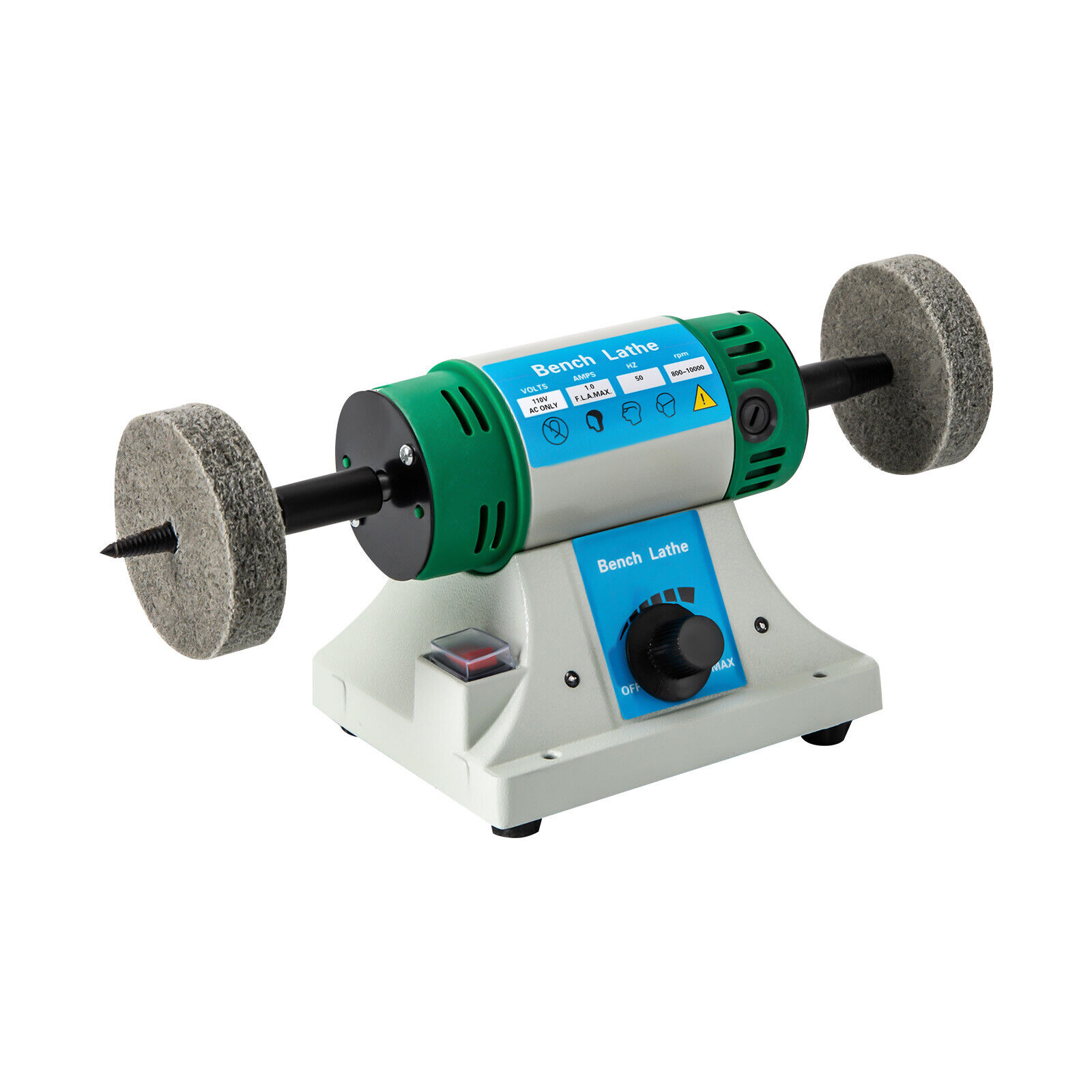 Variable Speed Bench Grinder Jewelry Polisher Polishing Machine Craft Buffing for furniture manufacturing industry
