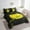 Black Yellow, variant on Sports Theme Twin Comforter Set 7 Pieces,Pink Lightening Soccer Comforter Twin Size for Bed Reversible,Neon 3D Grid Bed in a Bag with Comforter, Sheets, Pillowcases & Shams