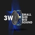 thumbnail image 4 of SOAR NCAA Shockbox LED inalámbrico Bluetooth altavoz, Virginia Cavaliers, 4 of 4