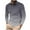 Mens Shirts Gray, variant on S-5X Mens Big & Tall Golf Shirts Long Sleeve Tshirts Shirt Plus Size Casual Gradient Printed Pullover Zipper Collar Breathable Athletic Workout Tops