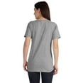 thumbnail image 3 of Inkmeso Womens Basic Crewneck Tshirt Short Sleeve Regular Fit Long Tee Workout Top, 3 of 8