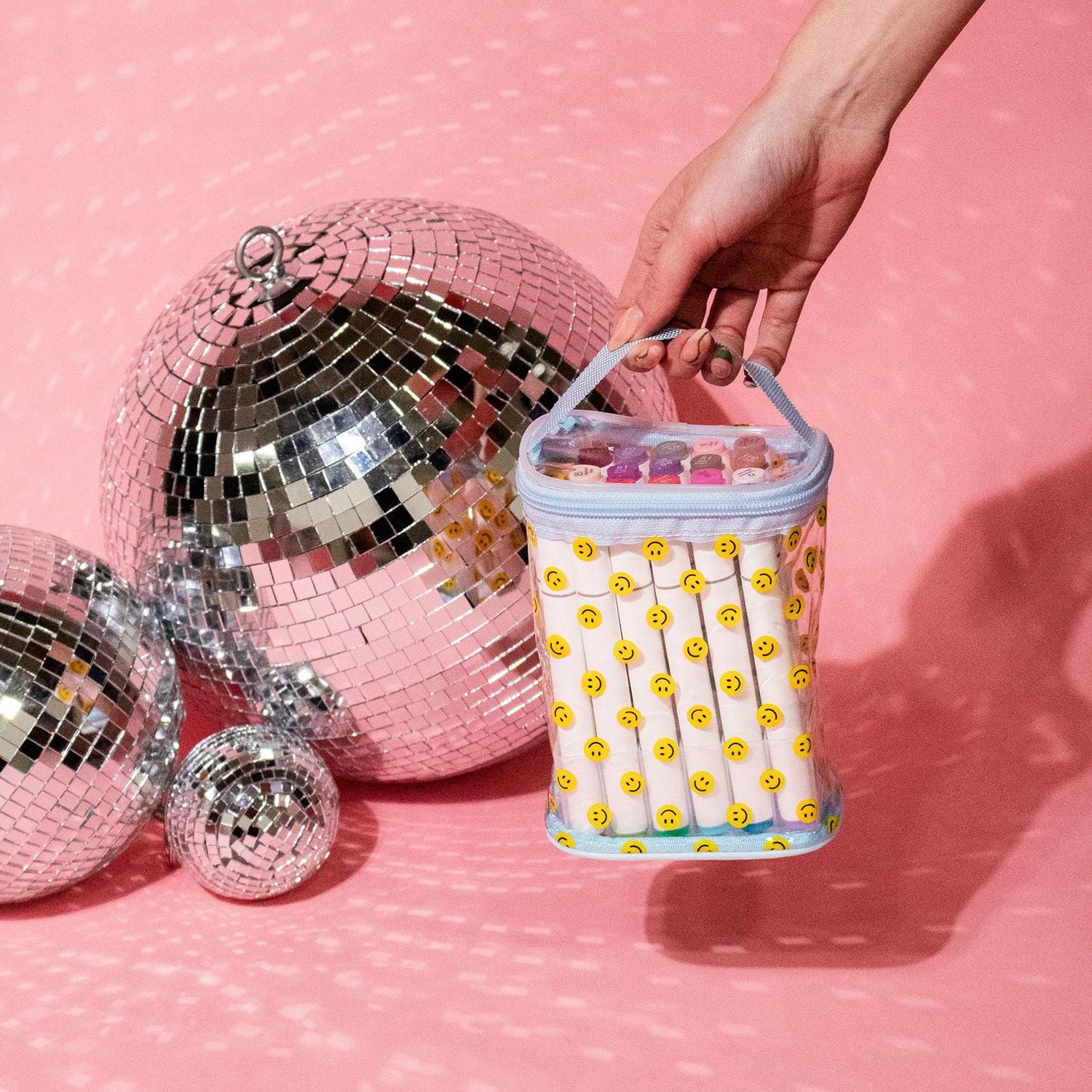 Art 101 Illy Marker Bag, Smiley Face Edition with 24 Pieces