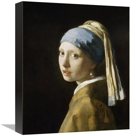 16 in. Girl with the Pearl Earring Art Print - Johannes Vermeer