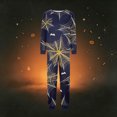 thumbnail image 5 of Cozy Matching Family Halloween Pajamas PJs Set, Cute Pumpkin Ghost Print Long Sleeve Loungewear Sleepwear Nightwear Gift, 5 of 5