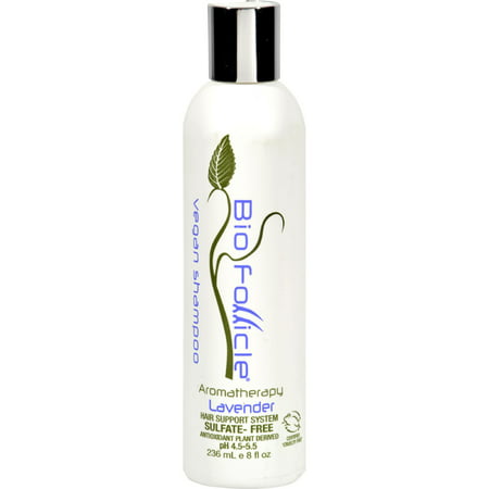 Bio Follicle Shampoo - Lavender - 8 fl oz (Best Way To Clean Hair Follicles)